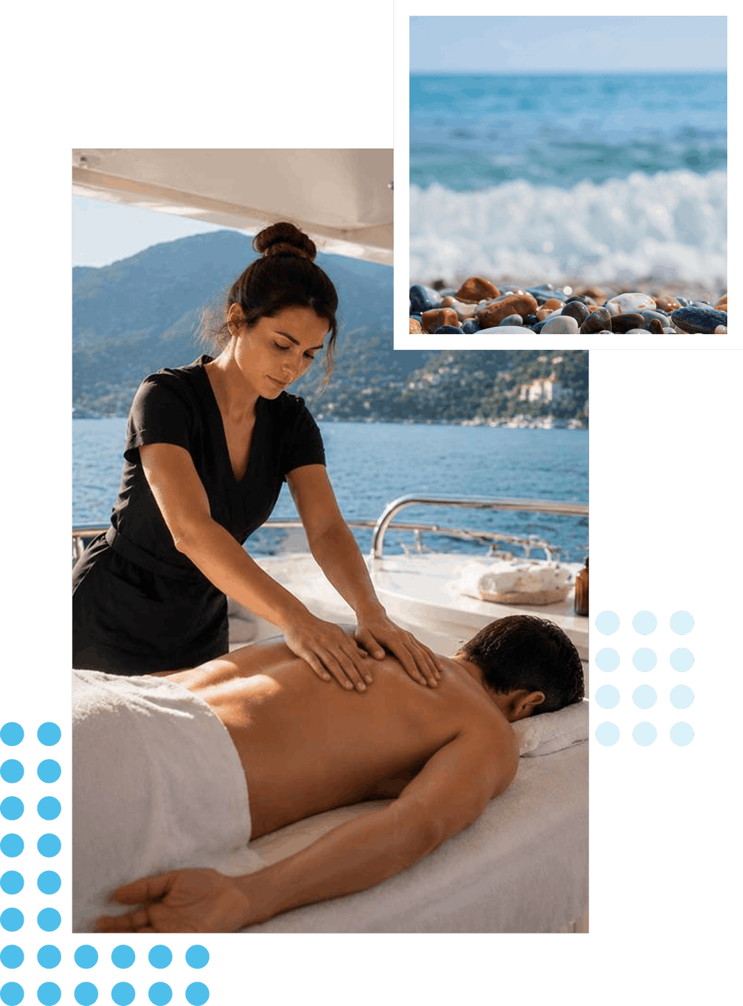 Foto massaggi in barca